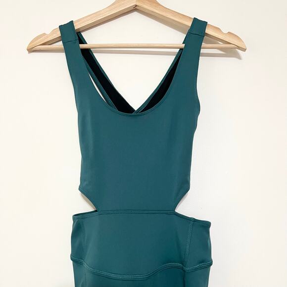 NWT Free People Movement Back It Up Onesie in Pacific - Picture 3 of 6